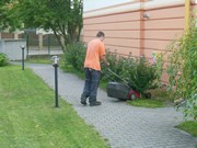 Práce na školní zahradě